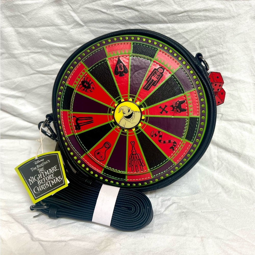 Loungefly Disney Nightmare Before Christmas
Oogie Boogie Wheel Bag Crossbody NWT